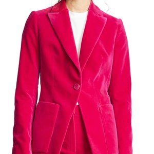Pallas Pink Velvet Blazer